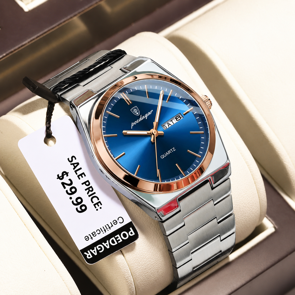 POEDAGAR™ — Men’s Waterproof Watch