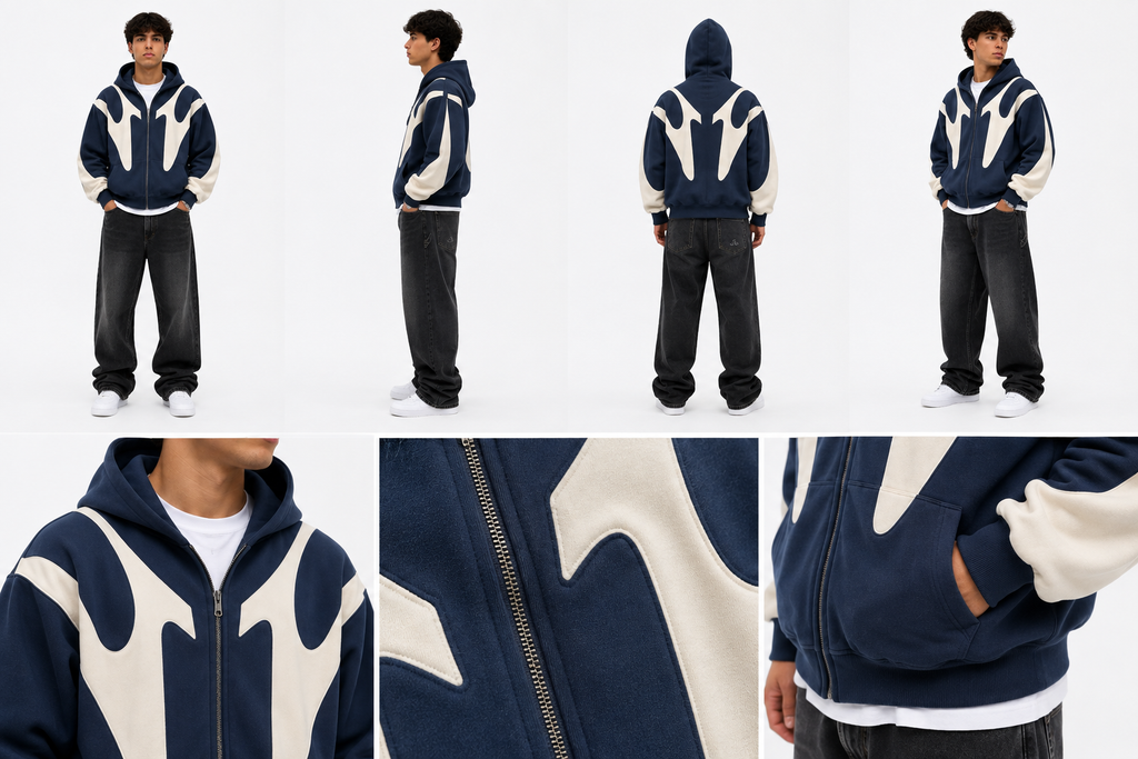 VELARIS™ — Signature Zip Hoodie