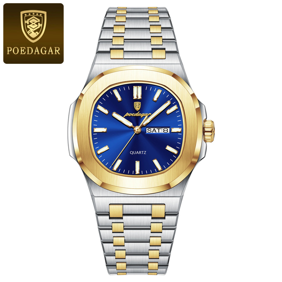 POEDAGAR™ — Square Men’s Watch