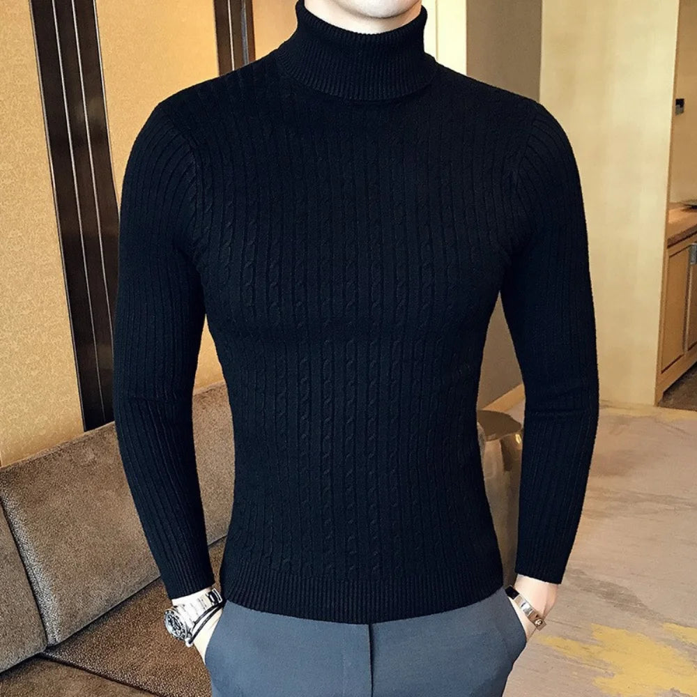 AUTUMN™ — Slim Elegance Turtleneck