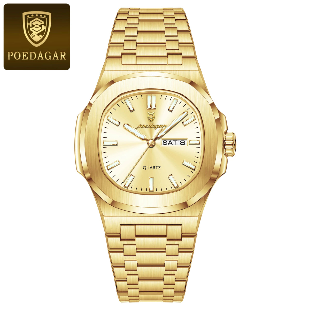 POEDAGAR™ — Square Men’s Watch