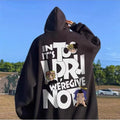 REBELVANE ™— Graphic Oversized Hoodie