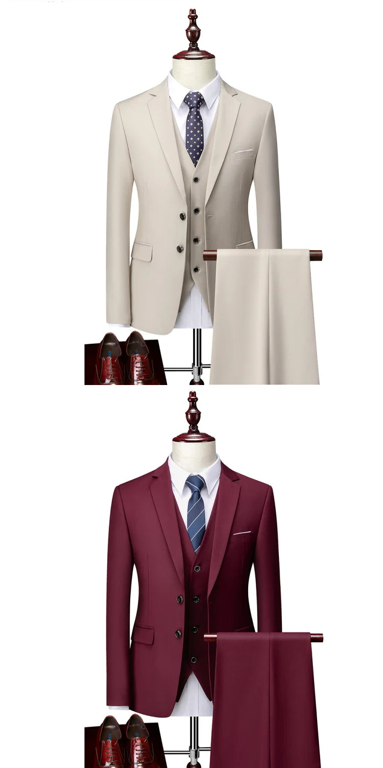 IMPERIAL™ — Three-Piece Formal Suit
