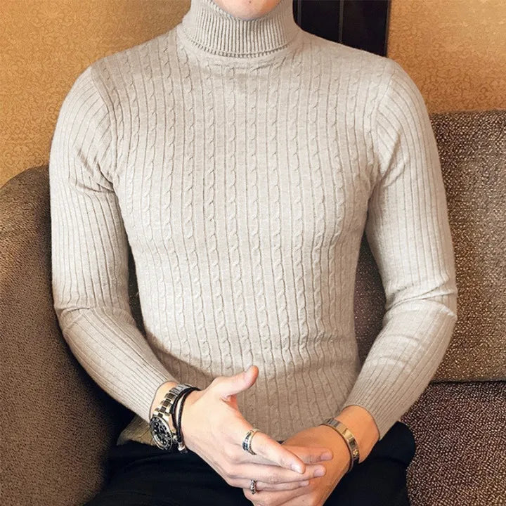 AUTUMN™ — Slim Elegance Turtleneck