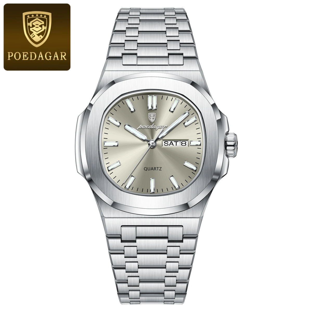POEDAGAR™ — Square Men’s Watch