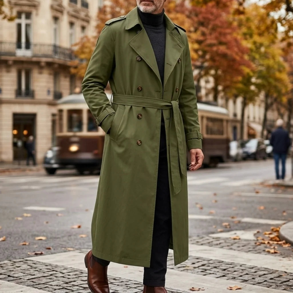 BRITISH — Premium Trench Coat