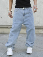 RELAXED WIDE—LEG JEANS