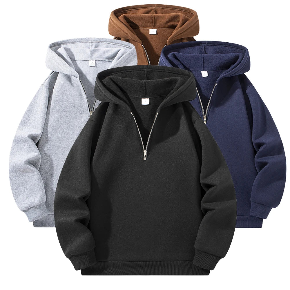 NOVAIRE™ — Premium Quarter-Zip Hoodie