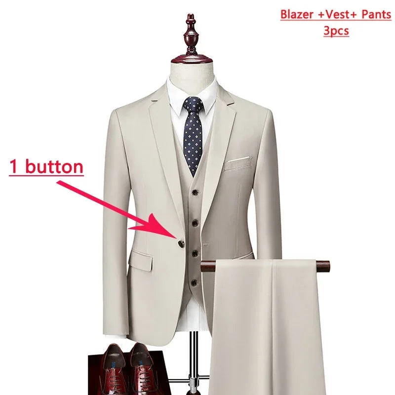 IMPERIAL™ — Three-Piece Formal Suit
