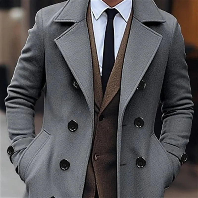 GENTLEMAN™ — Classic Wool Overcoat