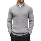 ANIMAL™ — Striped Zip Sweater