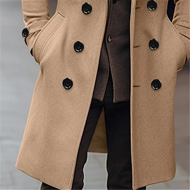 GENTLEMAN™ — Classic Wool Overcoat