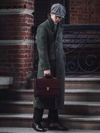 THE NOBLE™ — Classic Wool Overcoat Luxury