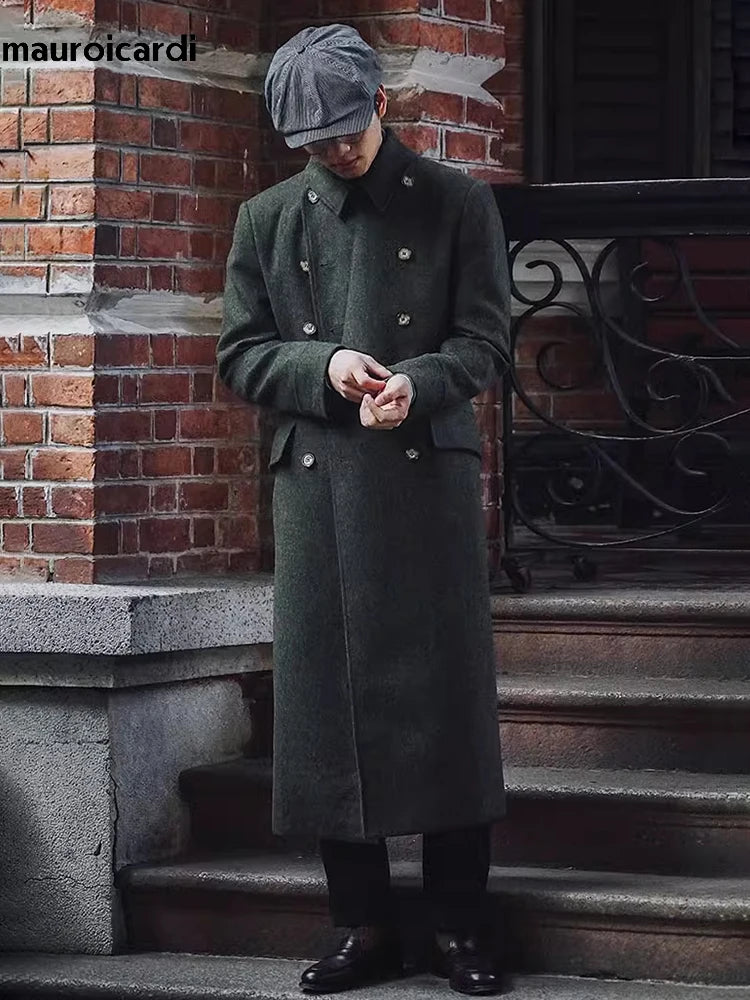 THE NOBLE™ — Classic Wool Overcoat Luxury