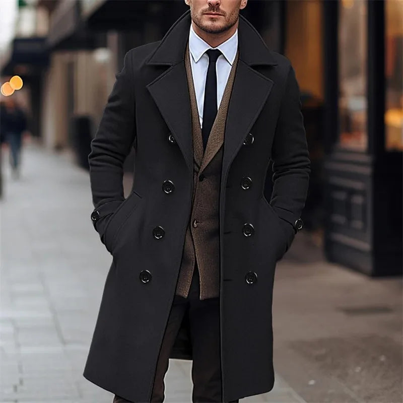 GENTLEMAN™ — Classic Wool Overcoat