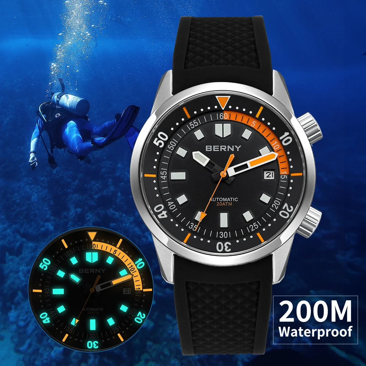 BERNY™ — Super Luminous Mechanical Watch