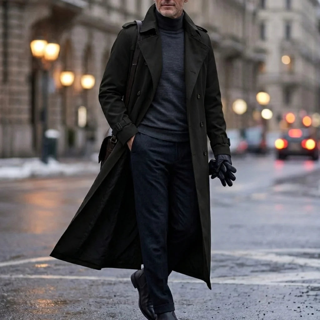 BRITISH — Premium Trench Coat