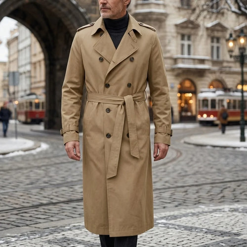 BRITISH — Premium Trench Coat