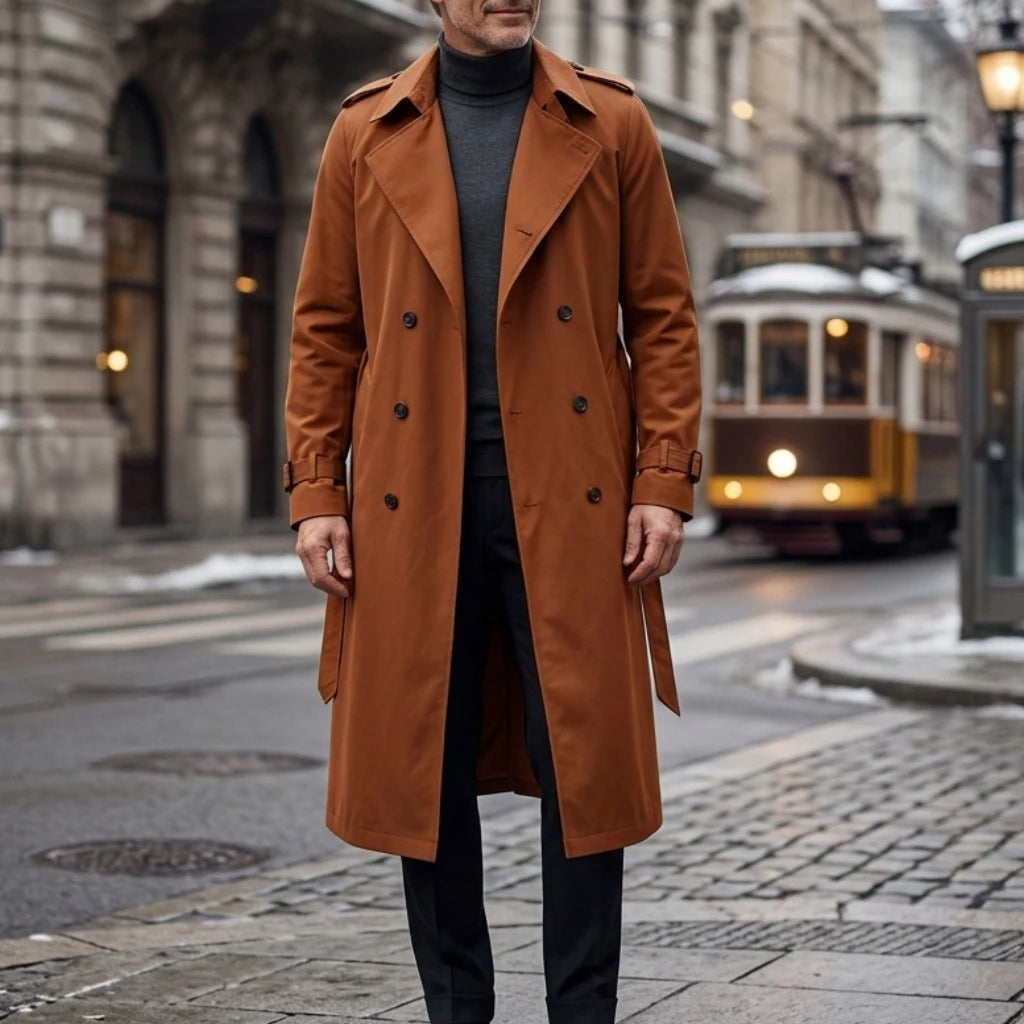 BRITISH — Premium Trench Coat