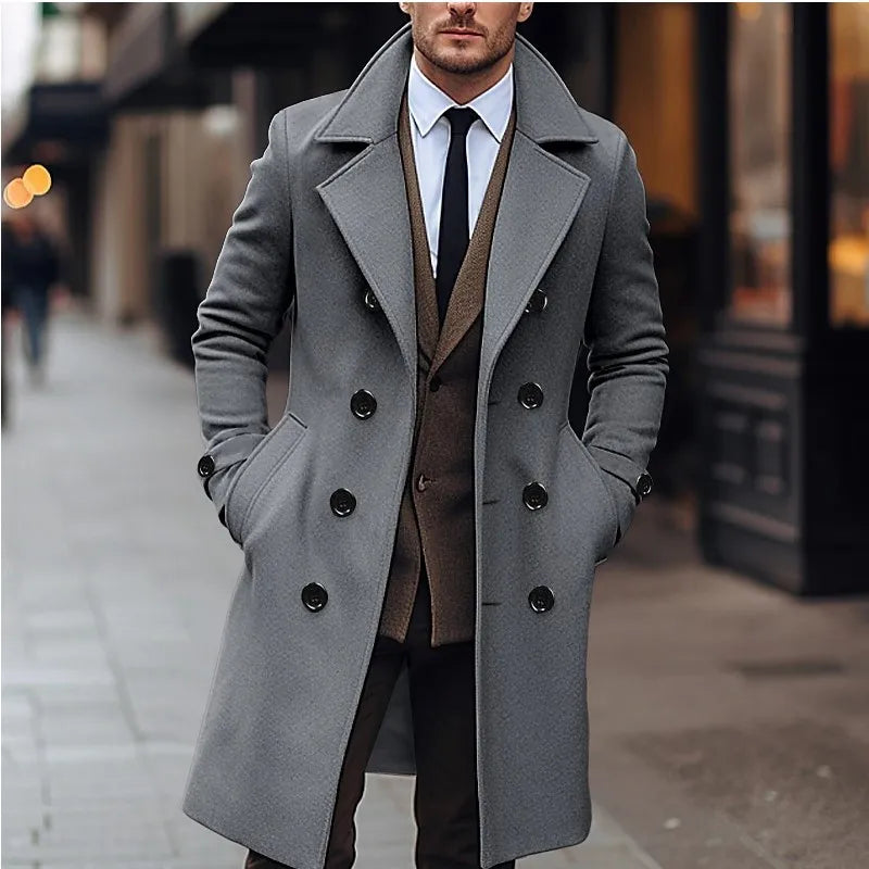 GENTLEMAN™ — Classic Wool Overcoat