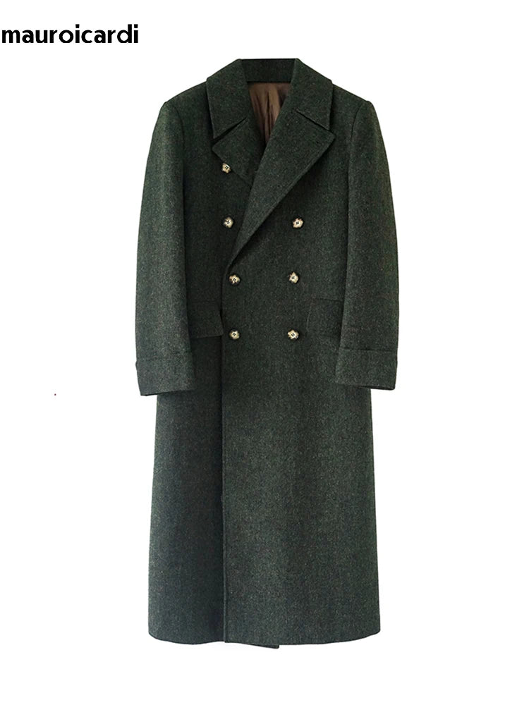 THE NOBLE™ — Classic Wool Overcoat Luxury