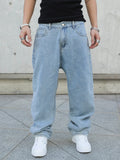 RELAXED WIDE—LEG JEANS