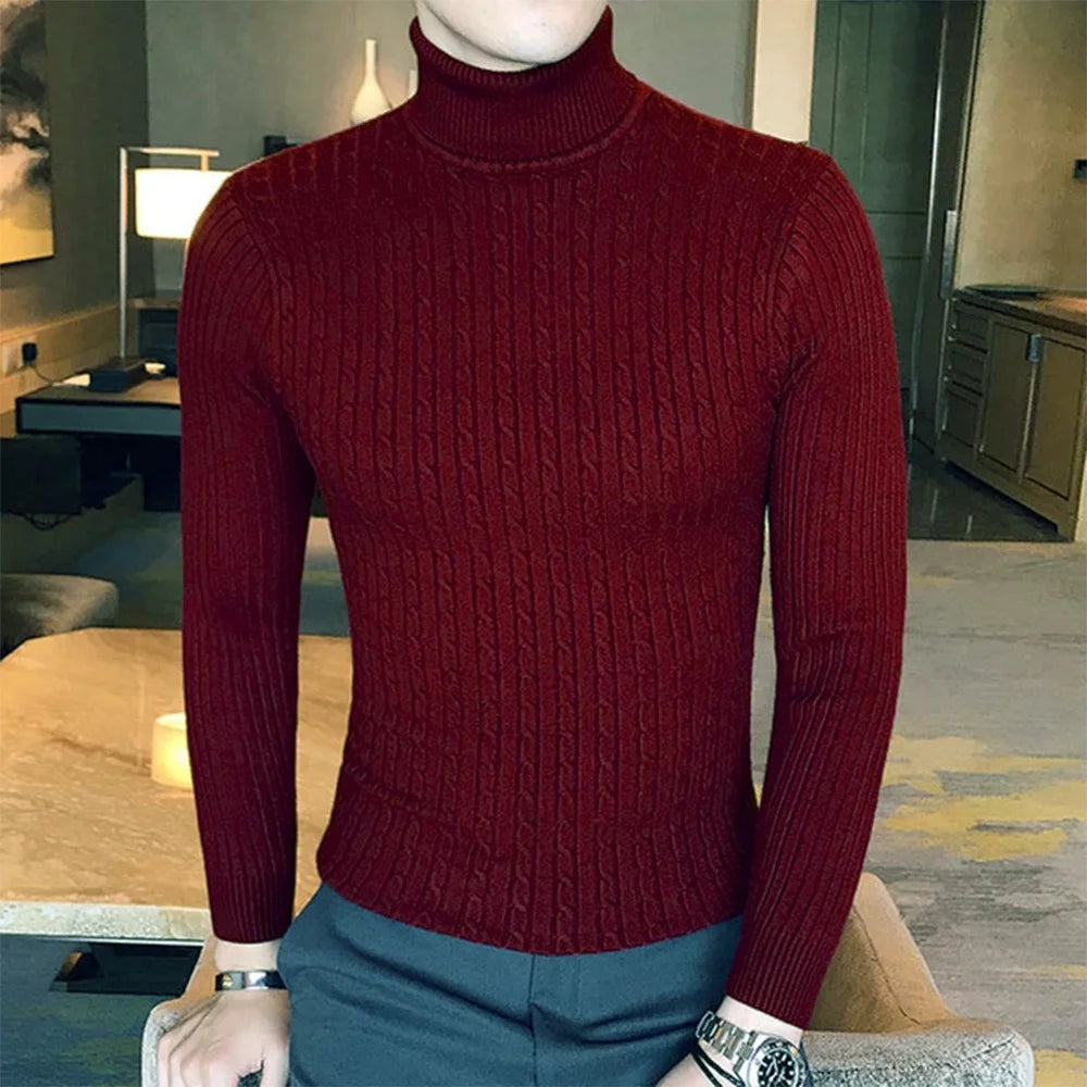 AUTUMN™ — Slim Elegance Turtleneck