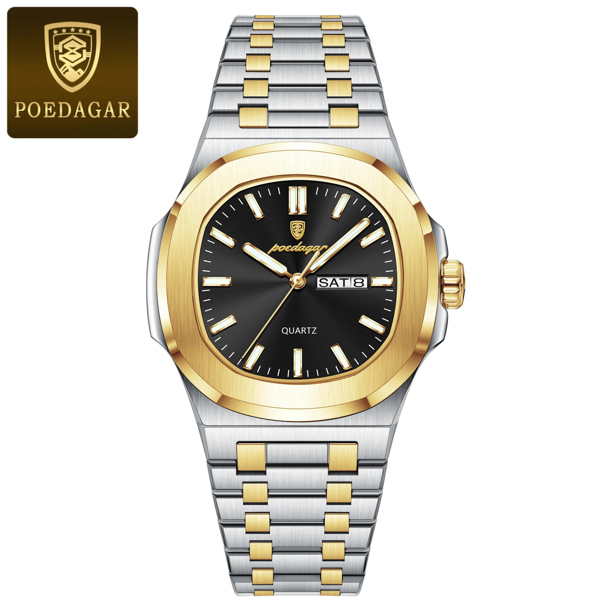 POEDAGAR™ — Square Men’s Watch