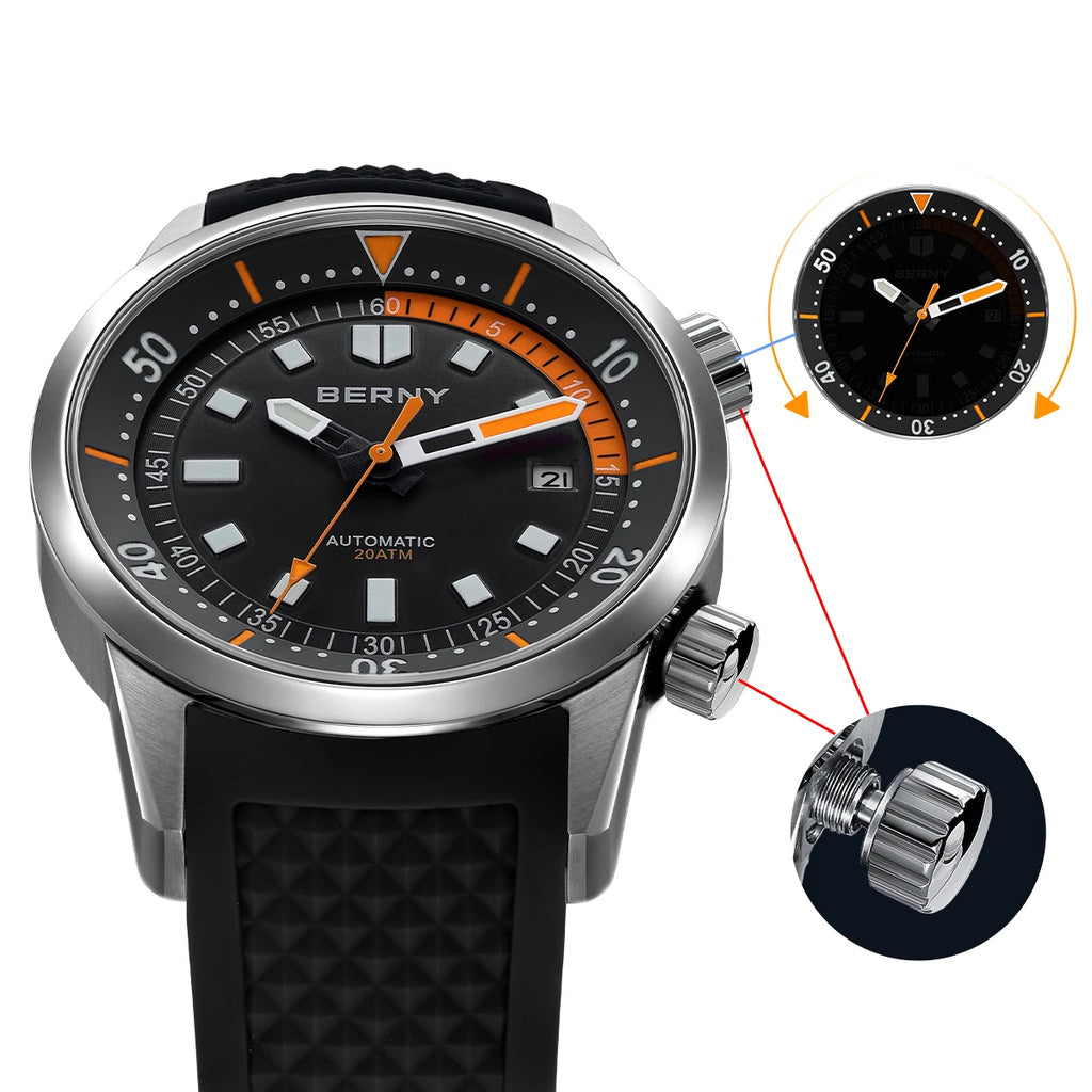 BERNY™ — Super Luminous Mechanical Watch