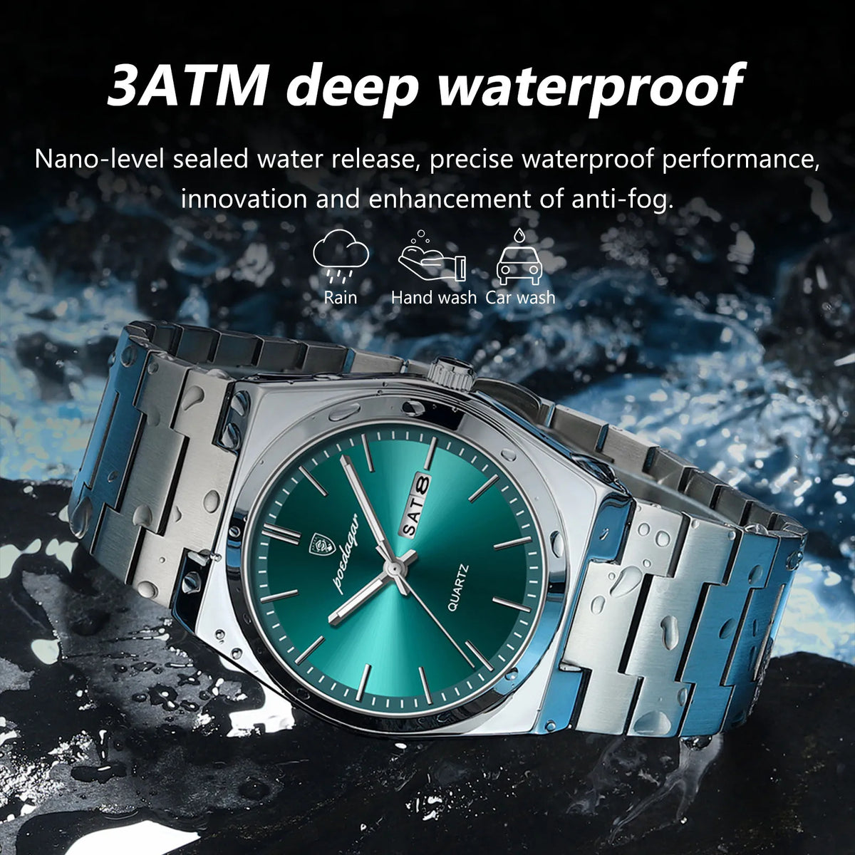 POEDAGAR™ — Men’s Waterproof Watch