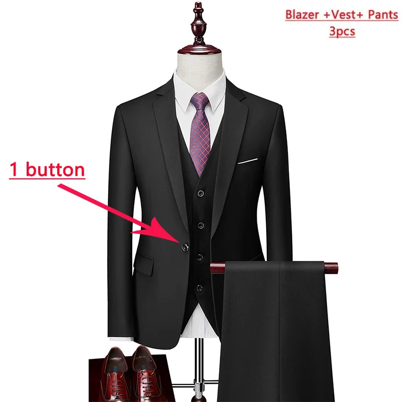 IMPERIAL™ — Three-Piece Formal Suit
