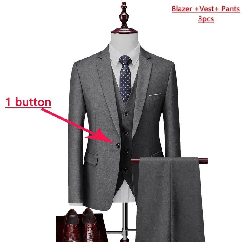 IMPERIAL™ — Three-Piece Formal Suit