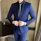 GENTLEMAN™ — Premium Pinstripe Suit