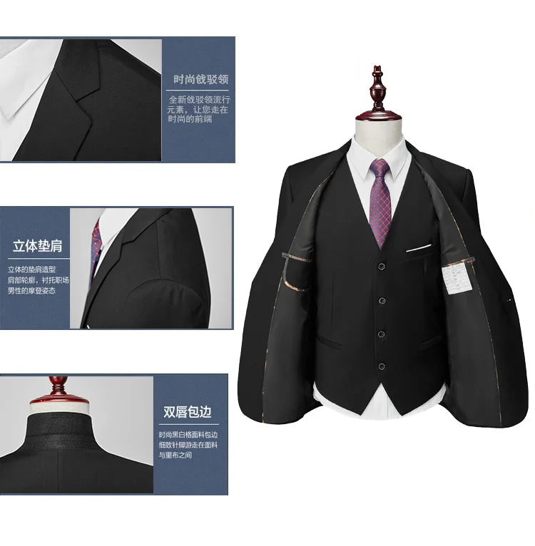 IMPERIAL™ — Three-Piece Formal Suit